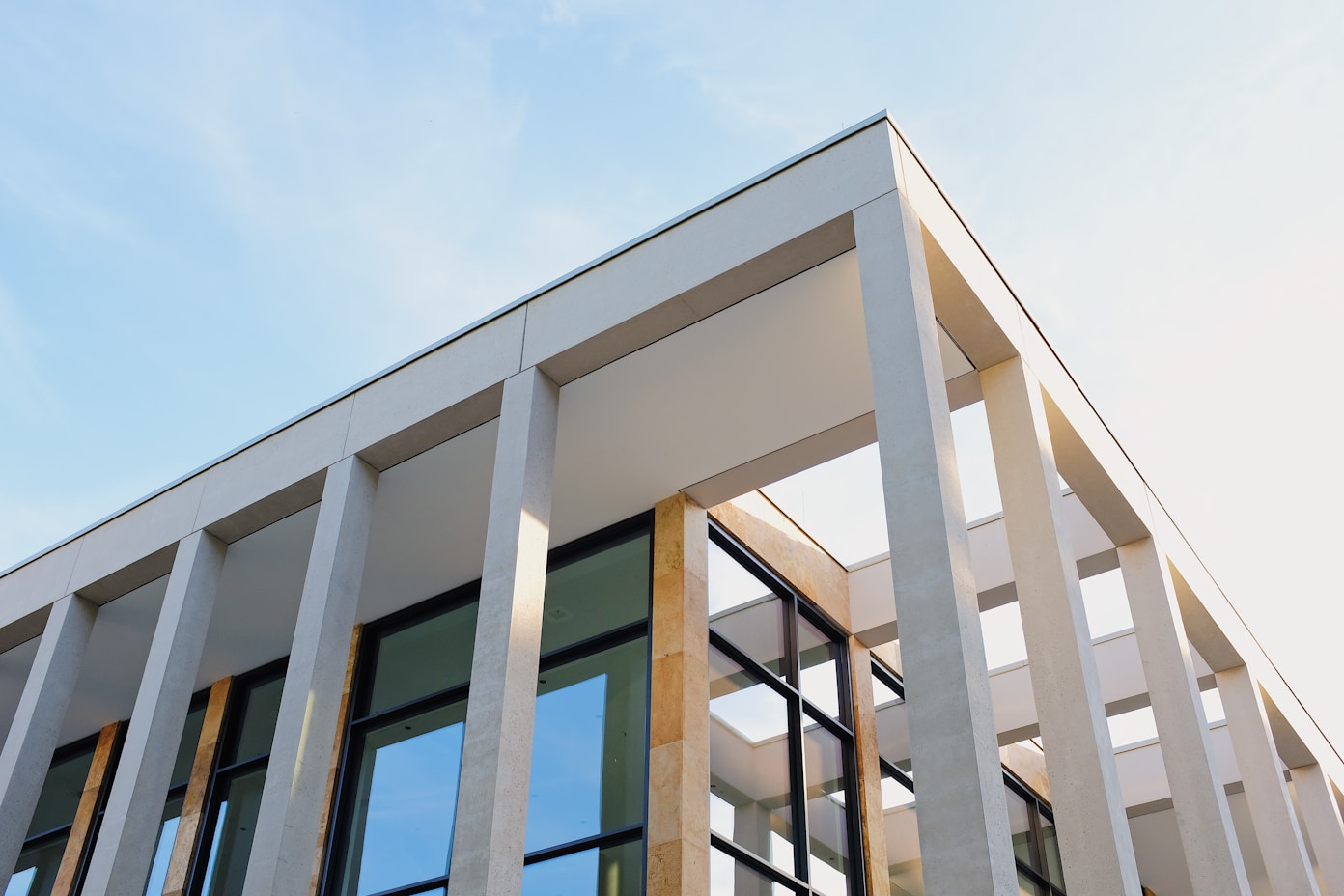 Modern architecture building